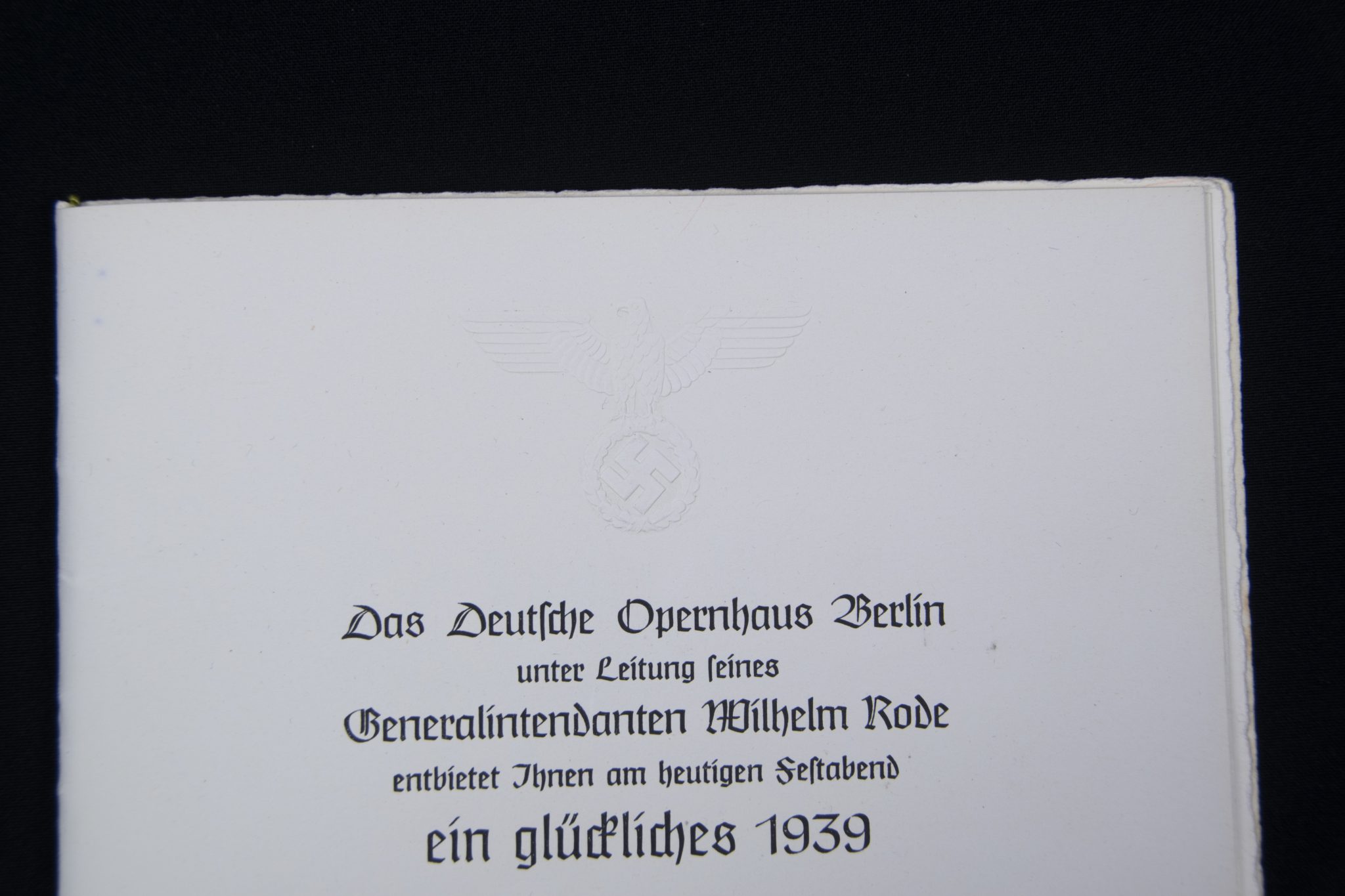 (Book) Das deutsche Opernhaus Berlin - Festabend booklet (1939) - Very rare - Image 3