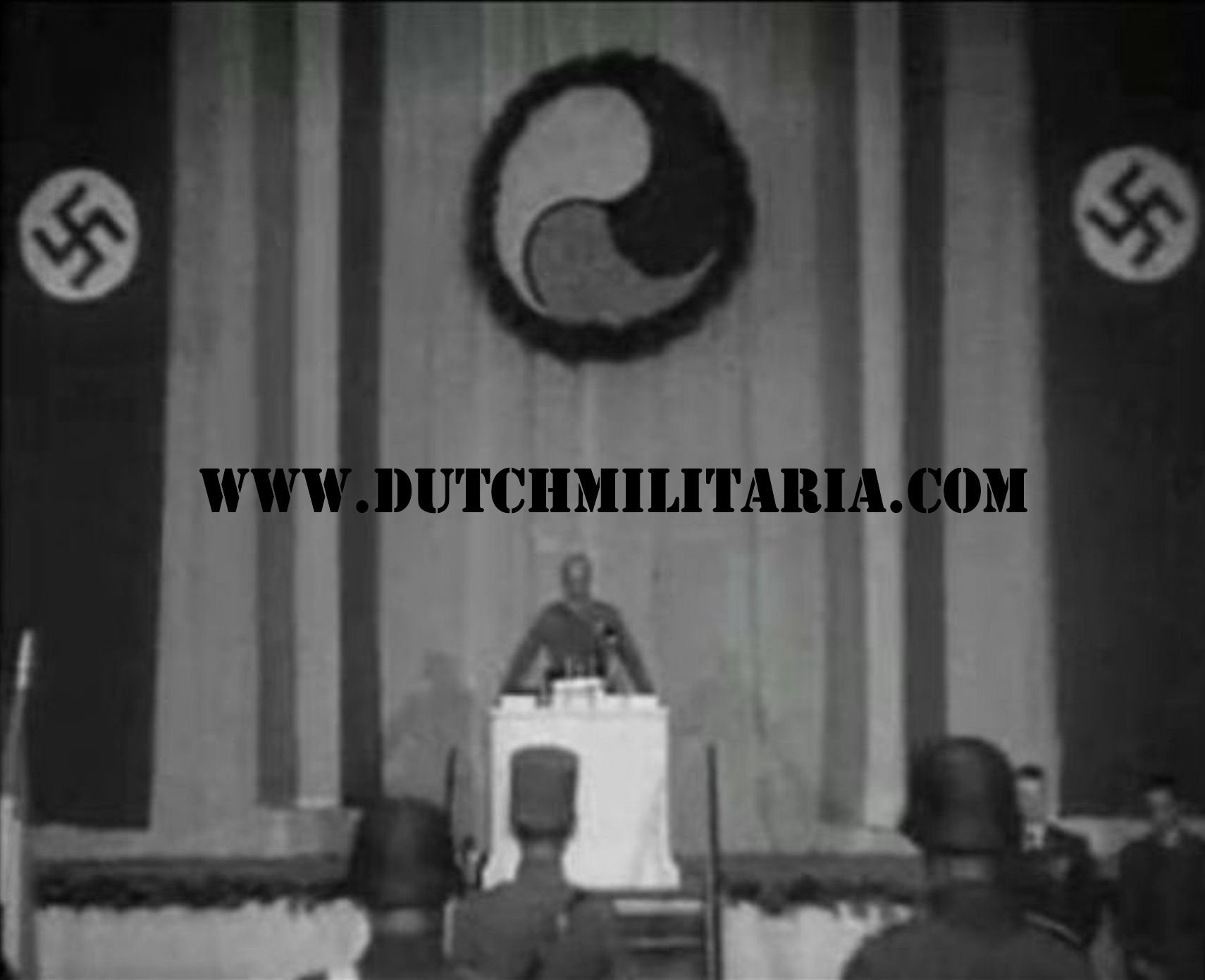 Dutch SS Volunteer Legion Vrijwilligerslegioen Nederland memberbadge - extremely rare