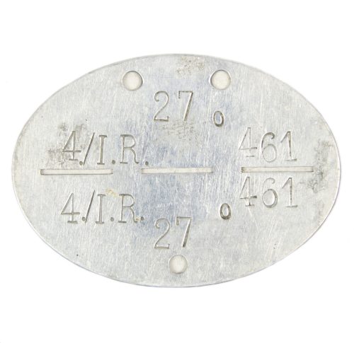 Erkennungsmarke (EKM) 4.I.R.461