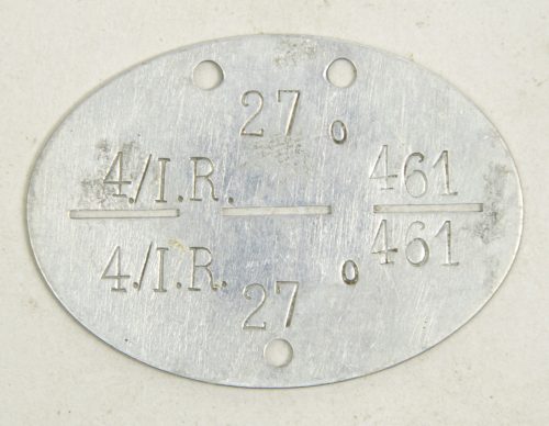Erkennungsmarke (EKM) 4.I.R.461