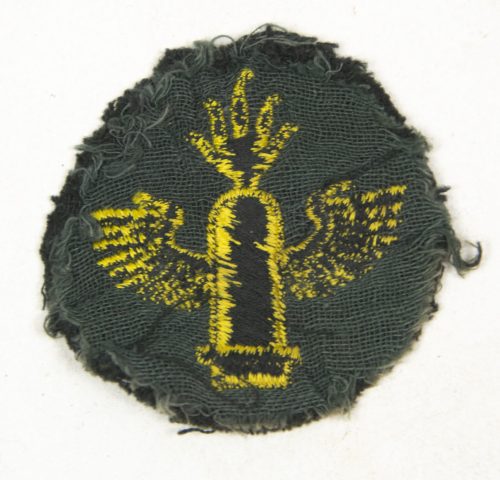 Kriegsmarine (KM) Coastal Artillery EM’s career sleeve insignia