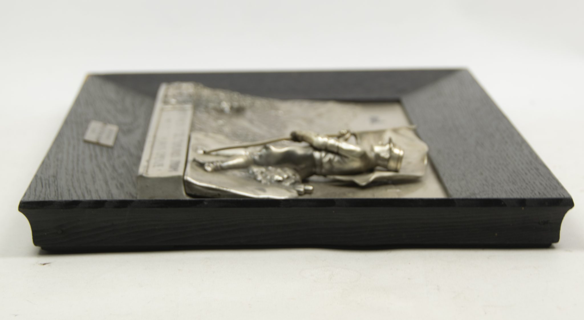 Large N.S.D.A.P Ortsgruppe Atzbach 1940 plaque Der Rhein ist Deutschlands Strom - Nicht Deutschlands Grenze (49x33 cm) - Very Rare