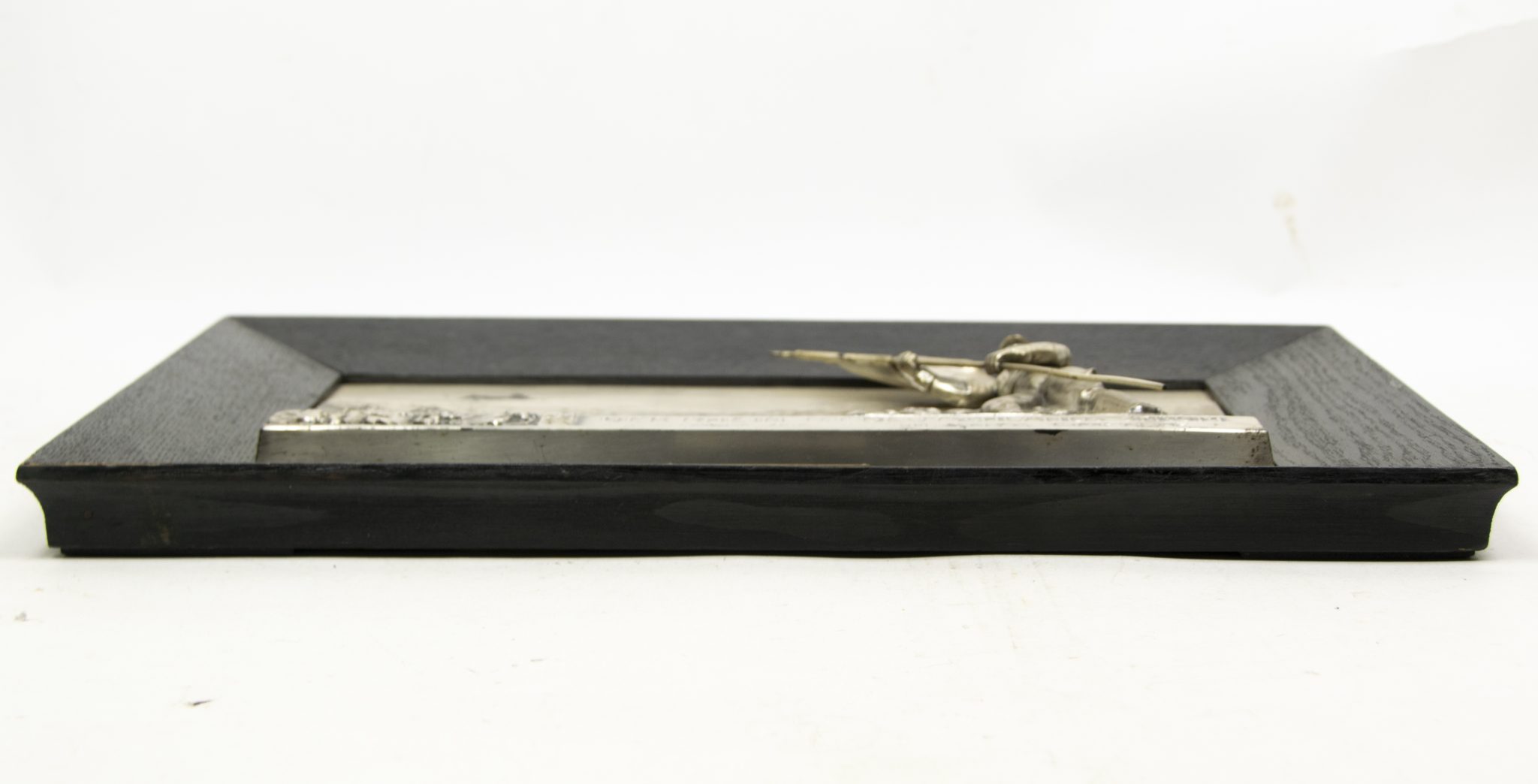 Large N.S.D.A.P Ortsgruppe Atzbach 1940 plaque Der Rhein ist Deutschlands Strom - Nicht Deutschlands Grenze (49x33 cm) - Very Rare