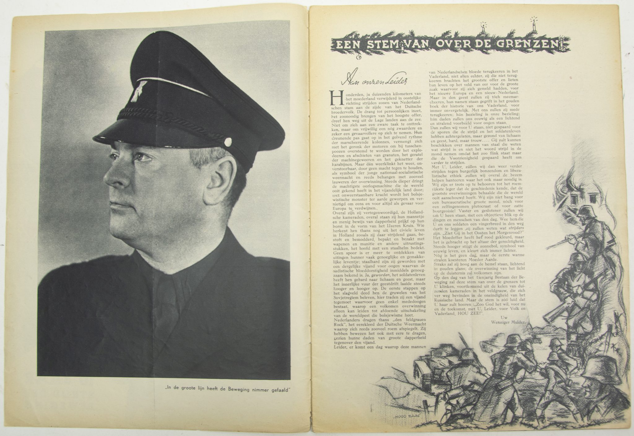 (NSB) Fotonieuws de Spiegel der Beweging 1e jaargang – Kerstnummer 1941 (2) (NSB) Fotonieuws de Spiegel der Beweging 1e jaargang - Kerstnummer 1941