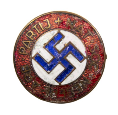 (Netherlands) NSNAP Kruyt memberbadge (MM Ferd Wagner Pforzheim) - RARE