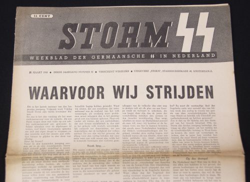 (Newspaper) Storm SS – Derde Jrg. Nr. 52 – 31 maart 1944