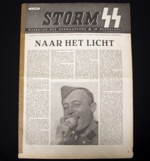 (Newspaper) Storm SS – Tweede Jrg. Nr. 38 39 – 25 December 1942