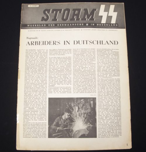 (Newspaper) Storm SS – Tweede Jrg. Nr. 42 – 22 Januari 1943