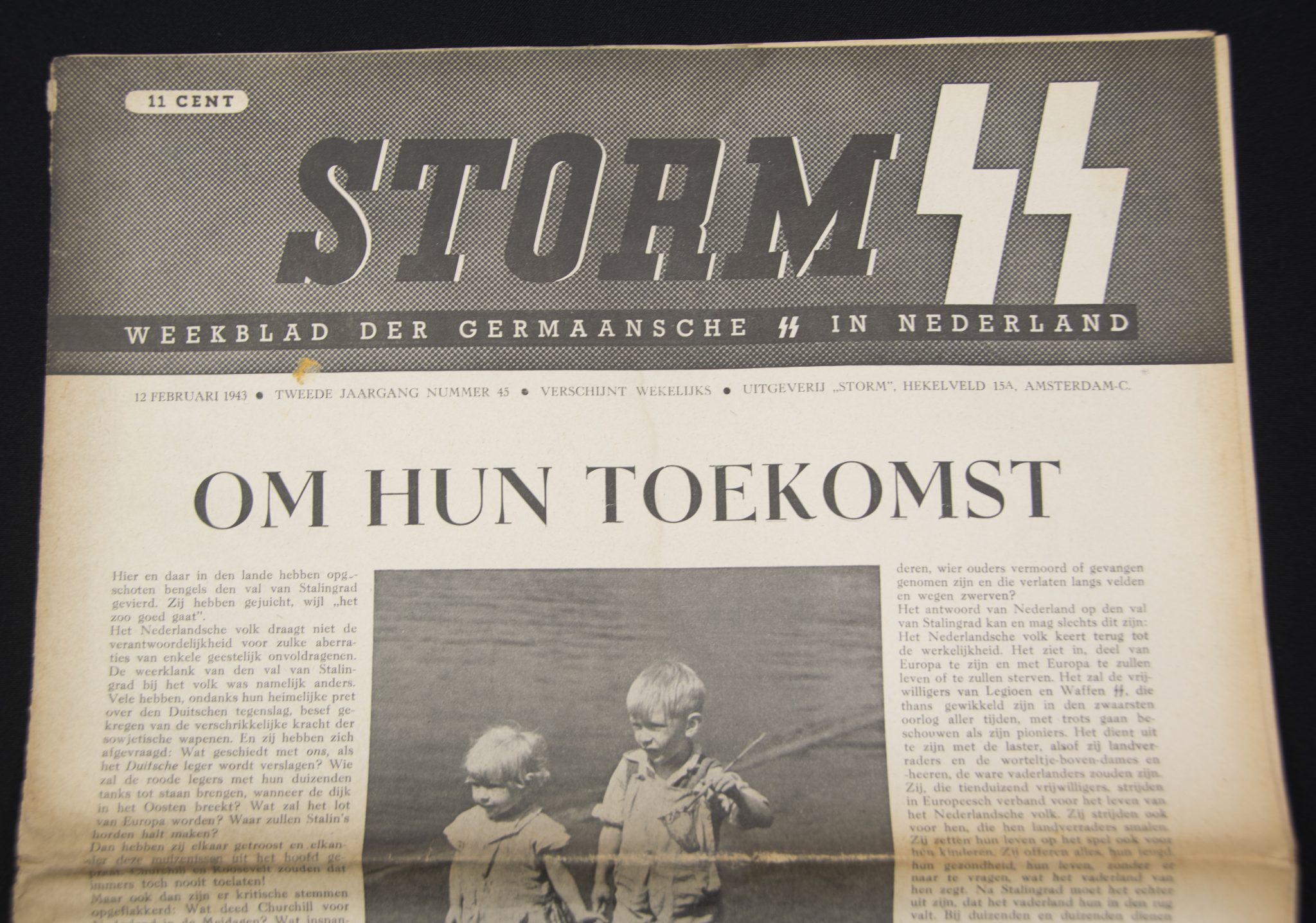 (Newspaper) Storm SS – Tweede Jrg. Nr. 45 – 12 Februari 1943 (General Seyffardt article) (2) (Newspaper) Storm SS – Tweede Jrg. Nr. 45 – 12 Februari 1943 (General Seyffardt article)