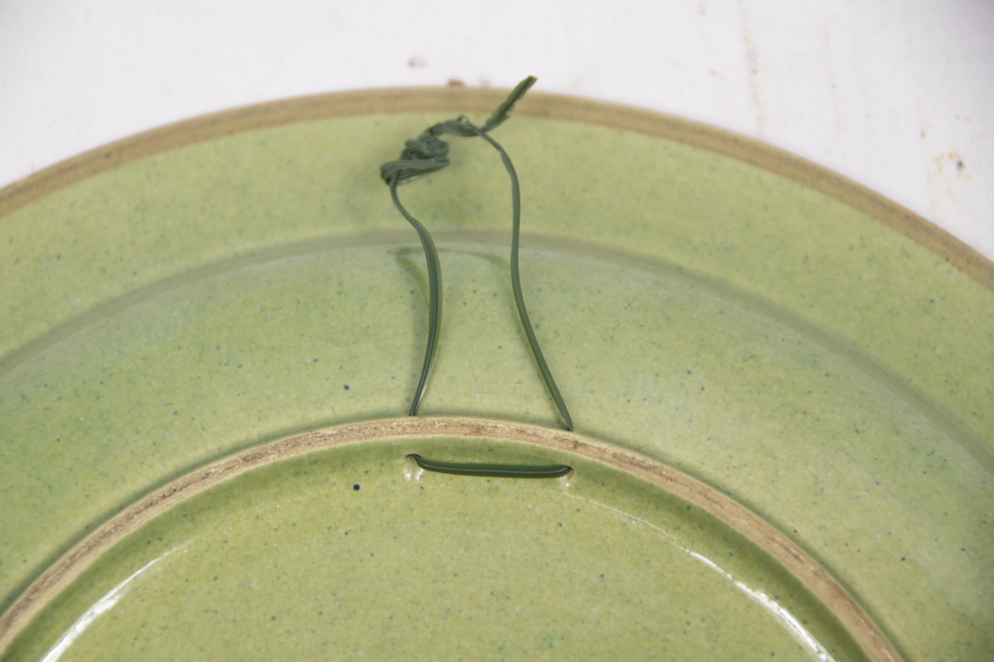 (Plate) SS Allach Großer Keramikteller mit germanischen Motiven