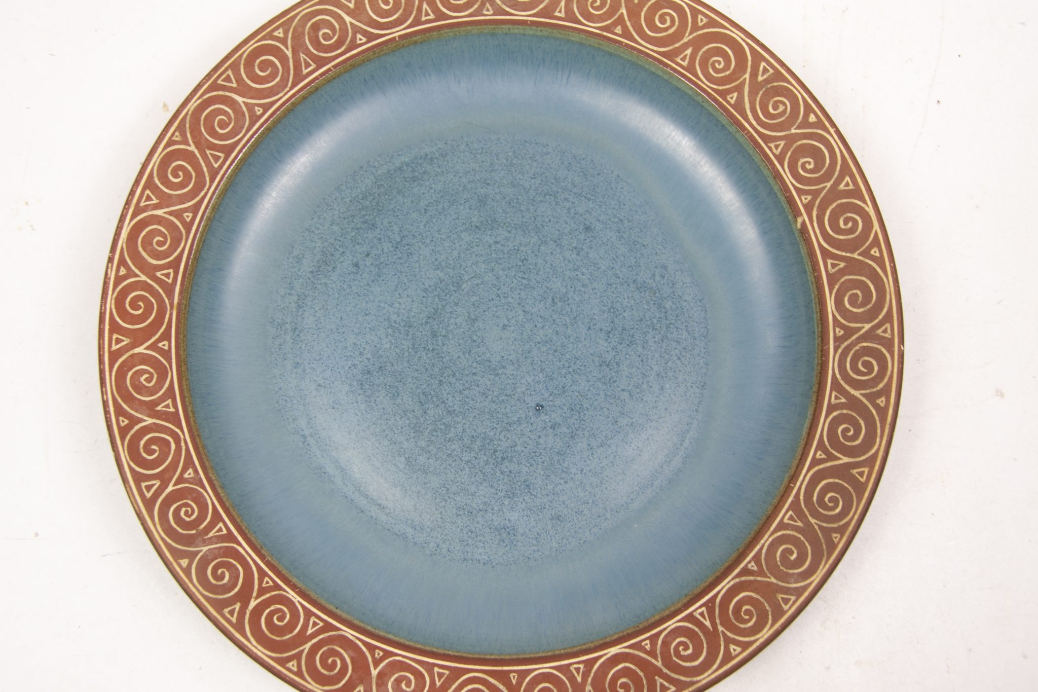 (Plate) SS Allach Großer Keramikteller mit germanischen Motiven