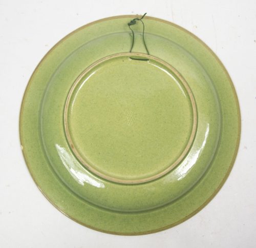 (Plate) SS Allach Großer Keramikteller mit germanischen Motiven