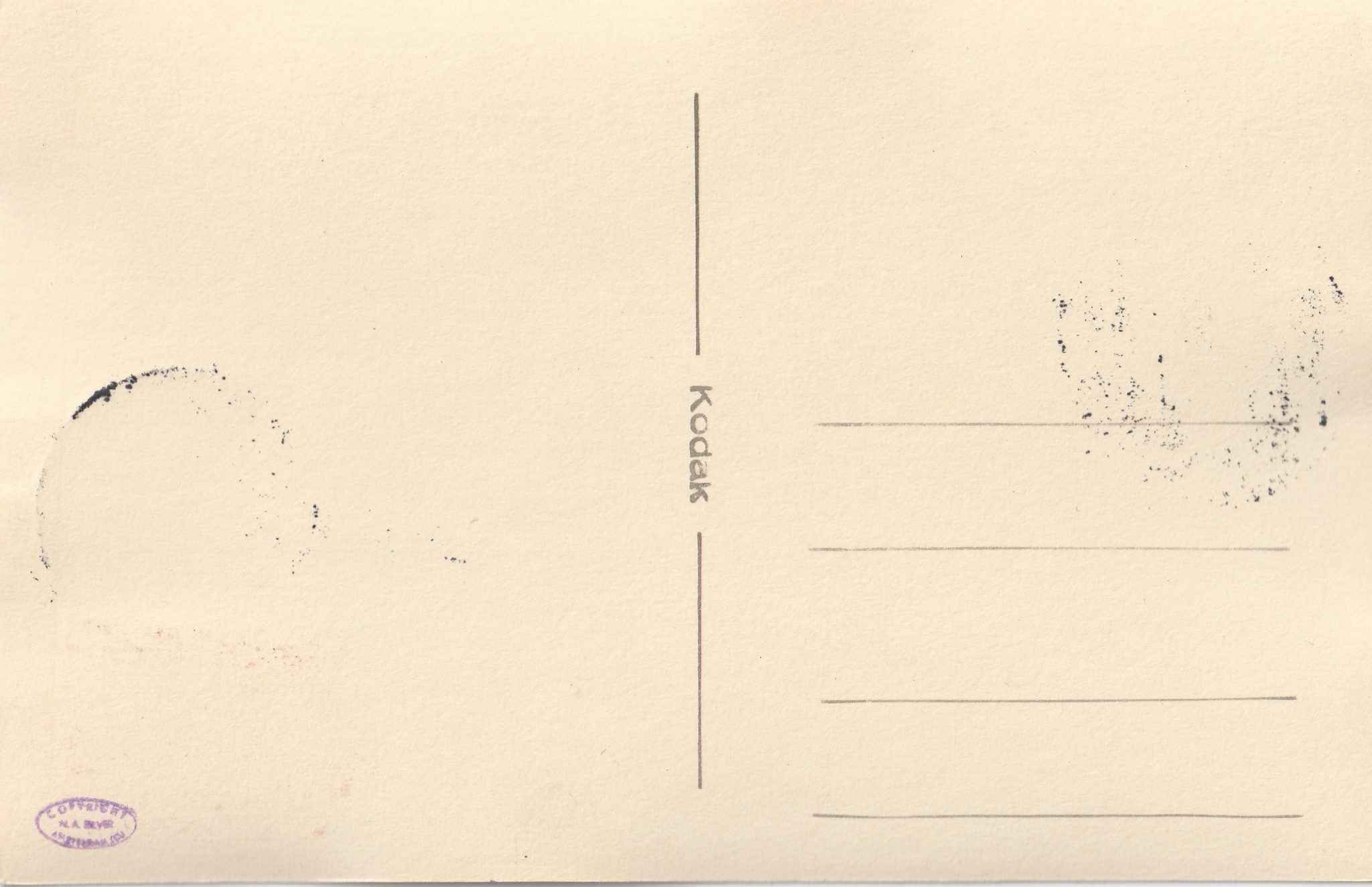 (Postcard) Nederlandsche Volksdienst (NVD) + first day stamp (2) (Postcard) Nederlandsche Volksdienst (NVD) + first day stamp