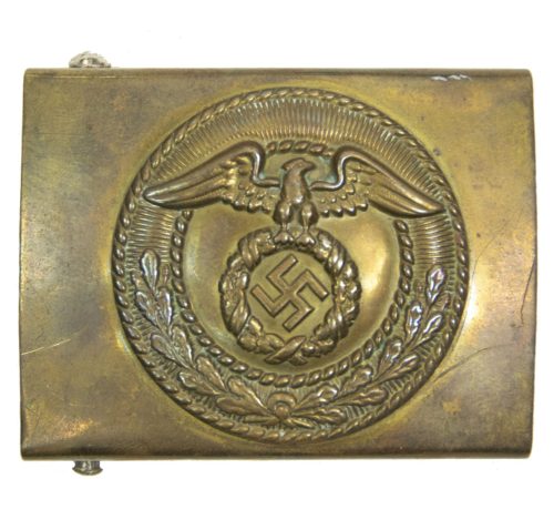SA parade buckle with diagonal swastika
