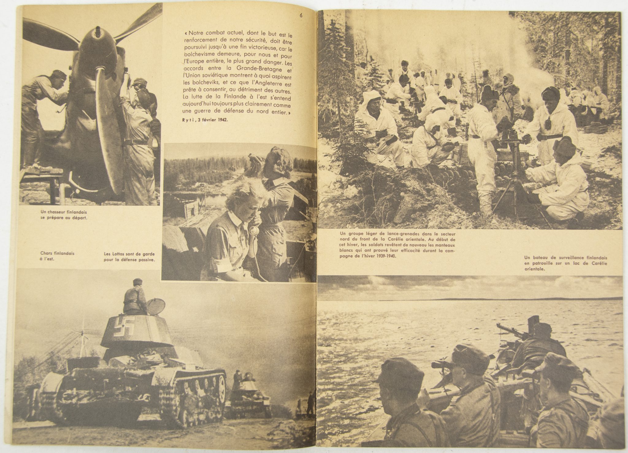 (SS Brochure) La Croisade de L'Europe contre le Bolchevisme (1942)