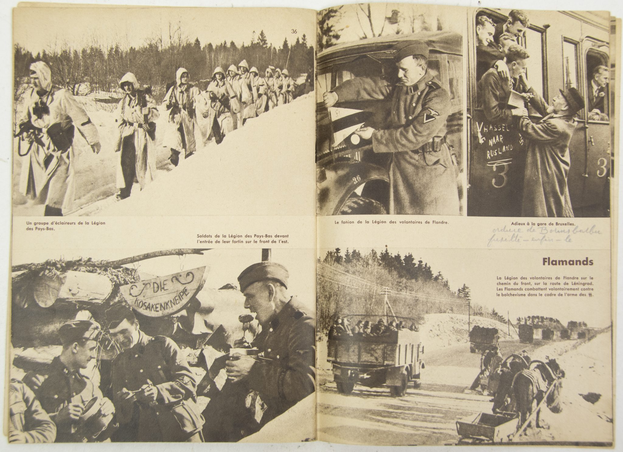 (SS Brochure) La Croisade de L'Europe contre le Bolchevisme (1942)