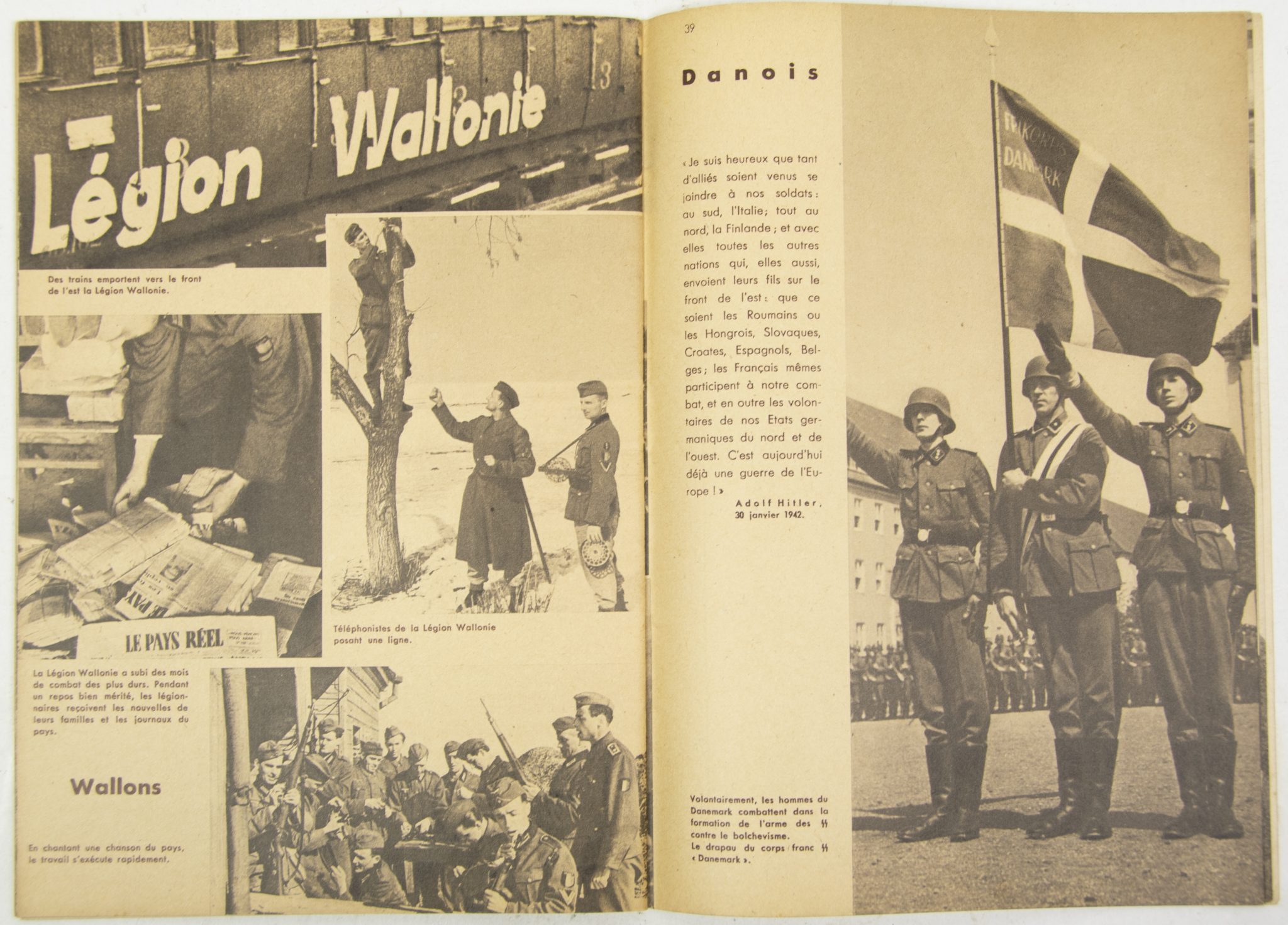 (SS Brochure) La Croisade de L'Europe contre le Bolchevisme (1942) - Image 11