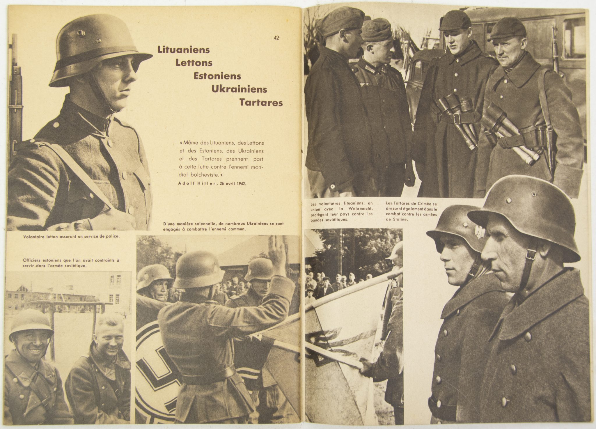 (SS Brochure) La Croisade de L'Europe contre le Bolchevisme (1942) - Image 12