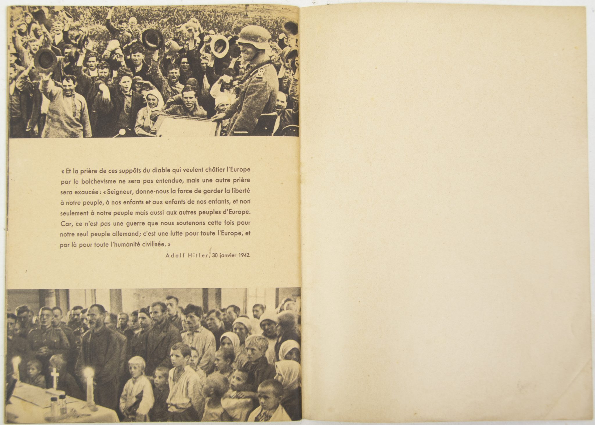 (SS Brochure) La Croisade de L'Europe contre le Bolchevisme (1942) - Image 13