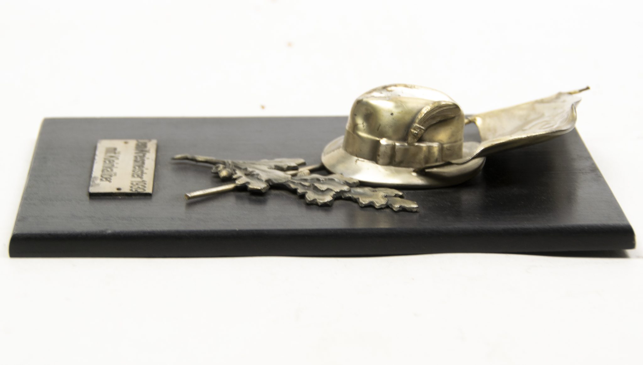 Shooting wallplaque Dem Kreismeister 1939 mit Kleinkaliber (25x16 cm) - Rare