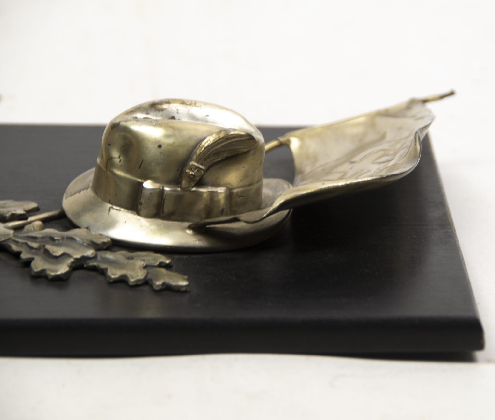 Shooting wallplaque Dem Kreismeister 1939 mit Kleinkaliber (25x16 cm) - Rare