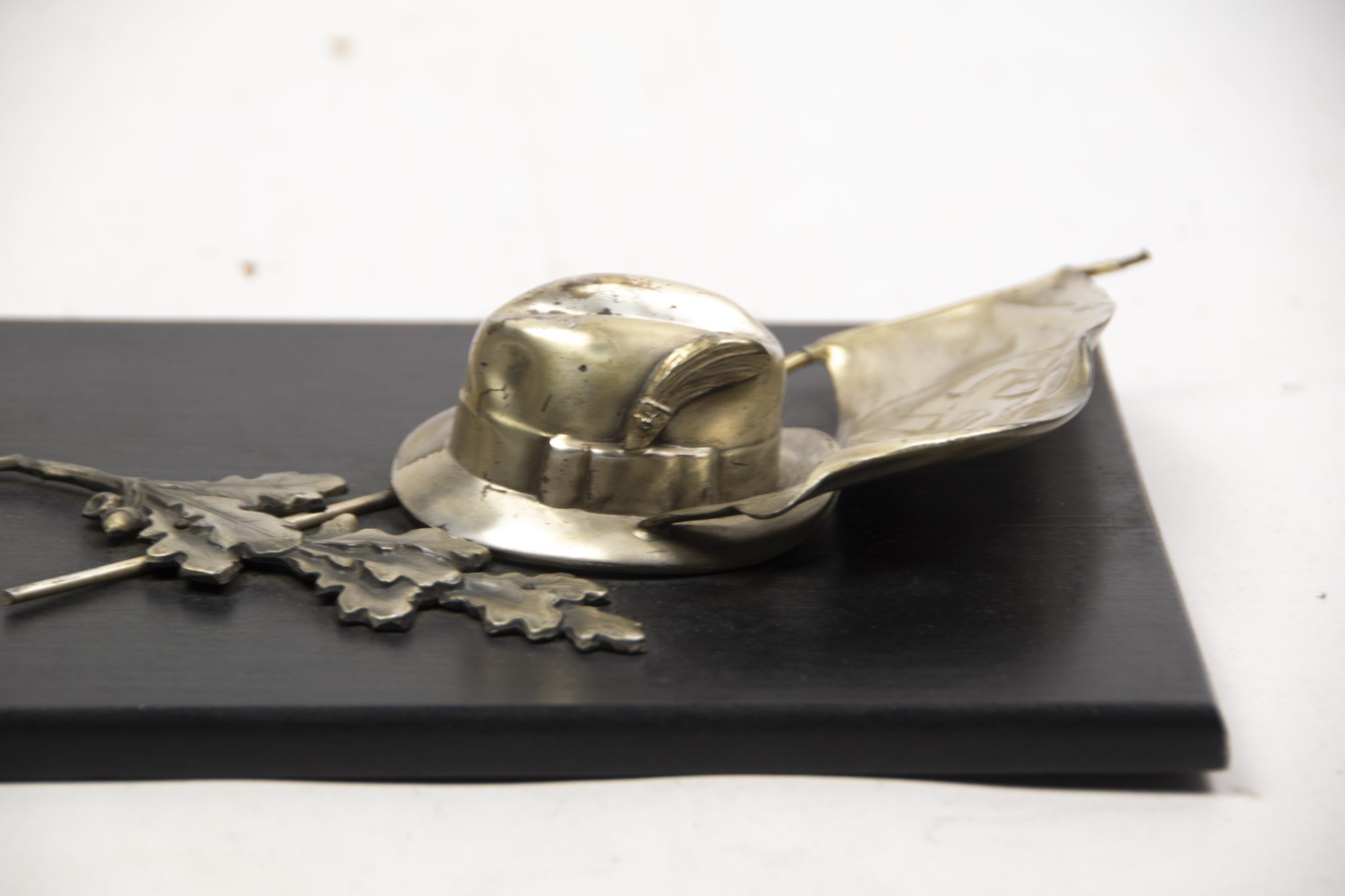 Shooting wallplaque Dem Kreismeister 1939 mit Kleinkaliber (25x16 cm) - Rare