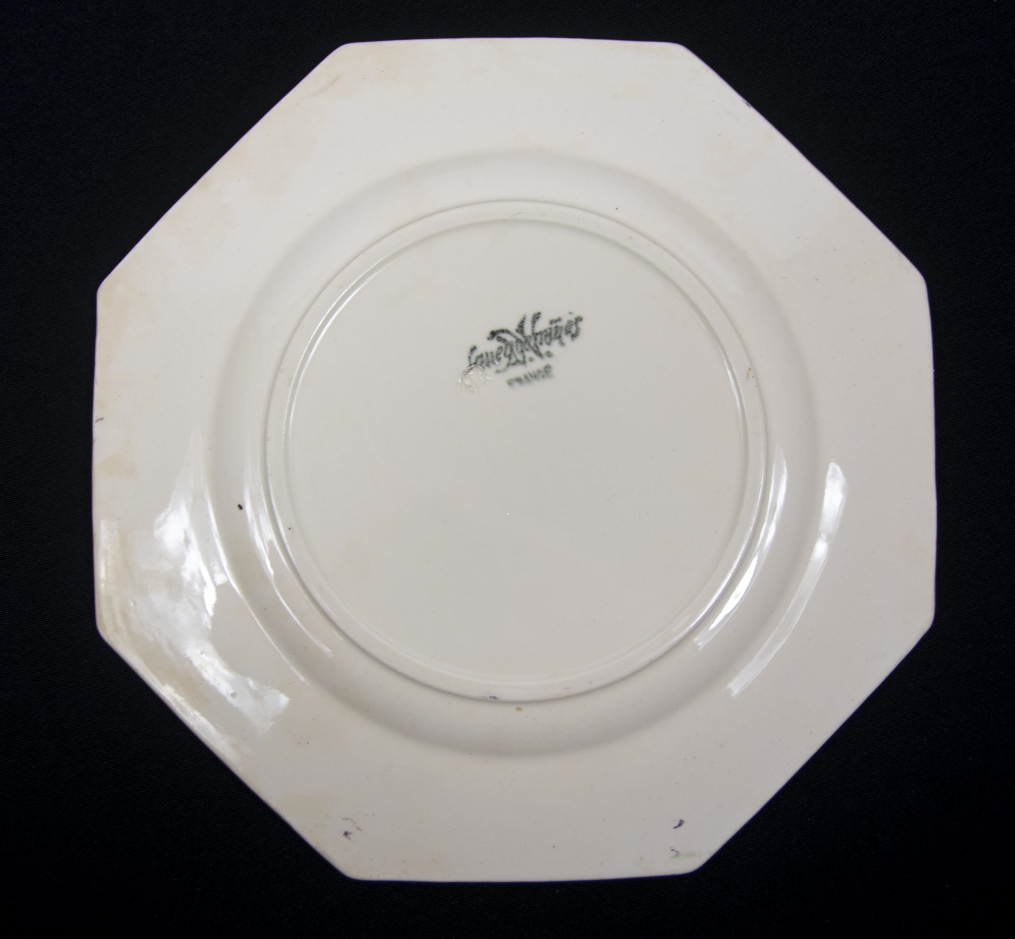 (Vichy France) Octagonal plate Maréchal Philippe Pétain (4) (Vichy France) Octagonal plate Maréchal Philippe Pétain