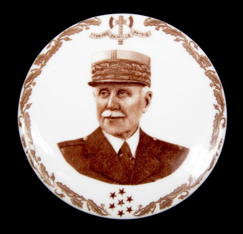 (Vichy France) Plaque Maréchal Philippe Pétain