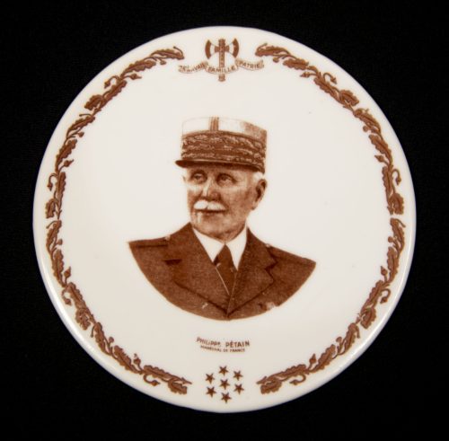 (Vichy France) Plaque Maréchal Philippe Pétain