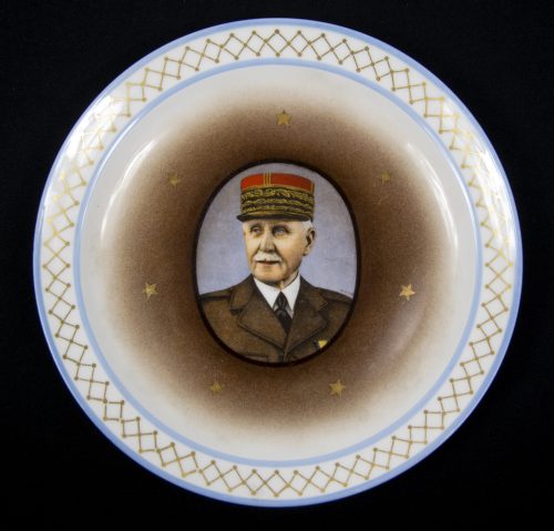 (Vichy France) Plate Maréchal Philippe Pétain
