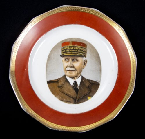 (Vichy France) Plate Maréchal Philippe Pétain