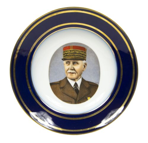 (Vichy France) Plate Maréchal Philippe Pétain