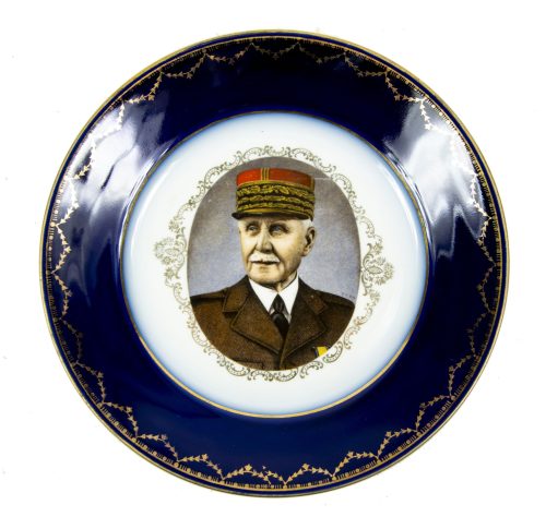 (Vichy France) Plate Maréchal Philippe Pétain