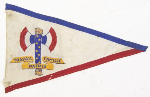 (Vichy France) Small pennant (17x11 cm)