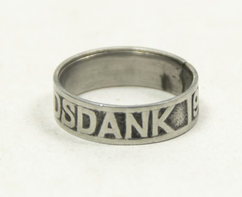 WWI German Patriotic Ring Vaterlandsdank 1914