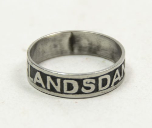 WWI German Patriotic Ring Vaterlandsdank 1914