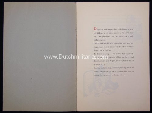 1942), Wij danken u, ’s-Gravenhage Verzorgingsfonds Vrĳwilligerslegioen Nederland, 16 p.