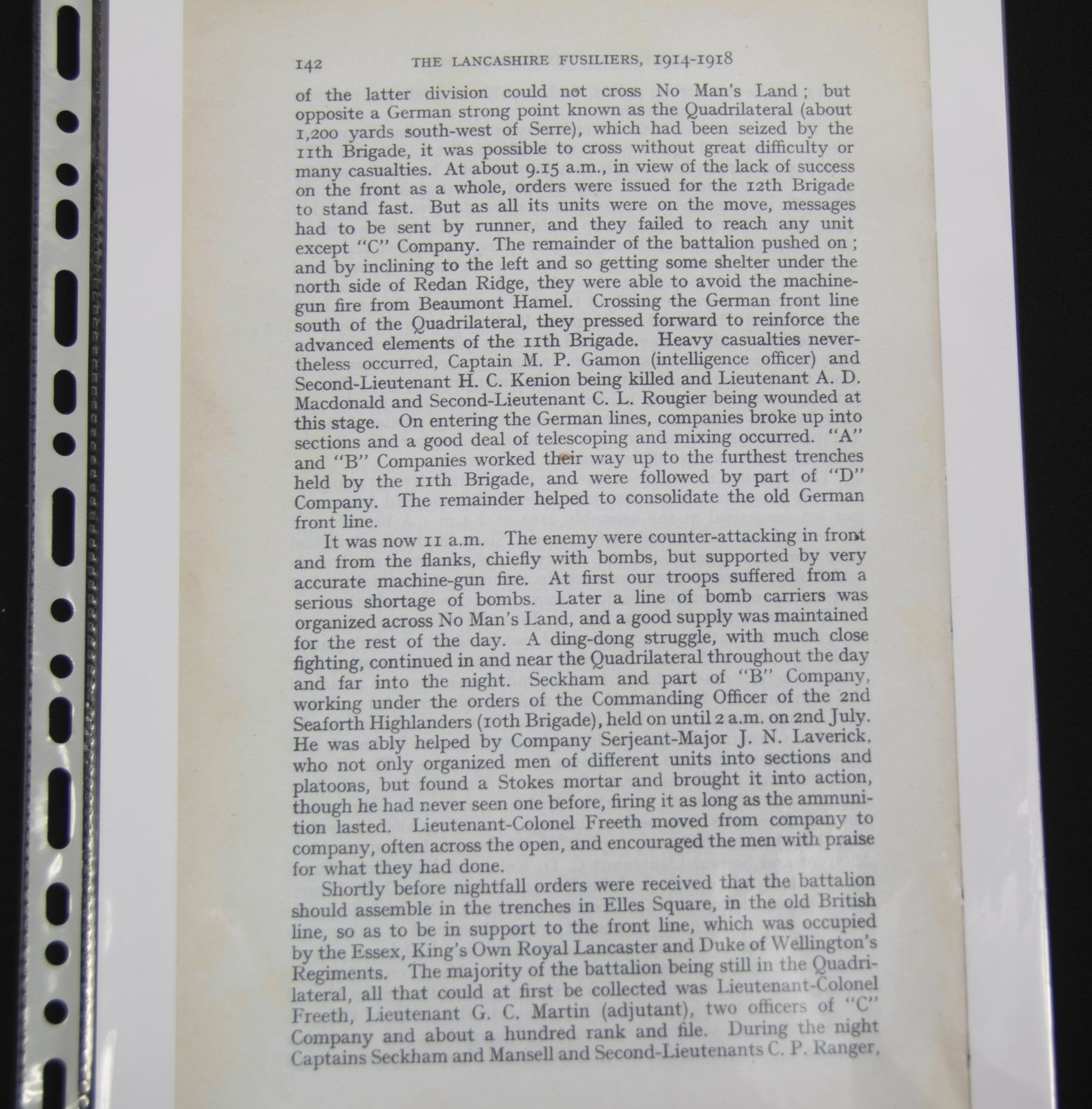 (British Army) First Day of the Somme 1 July 1916 - 1914-15 Star of Second Lieutenant Charlie Drinnan Robertson 4th Bn., Lancashire Fusiliers - Image 27