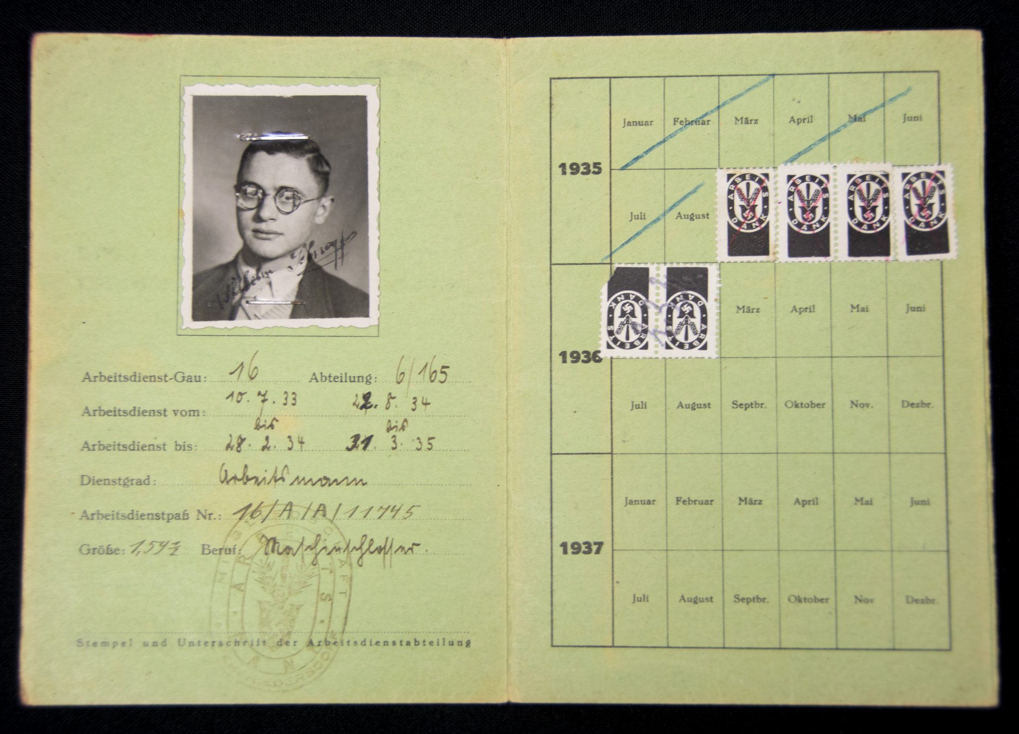 Arbeitsdank Mitgliedskarte + passphoto (2) Arbeitsdank Mitgliedskarte + passphoto