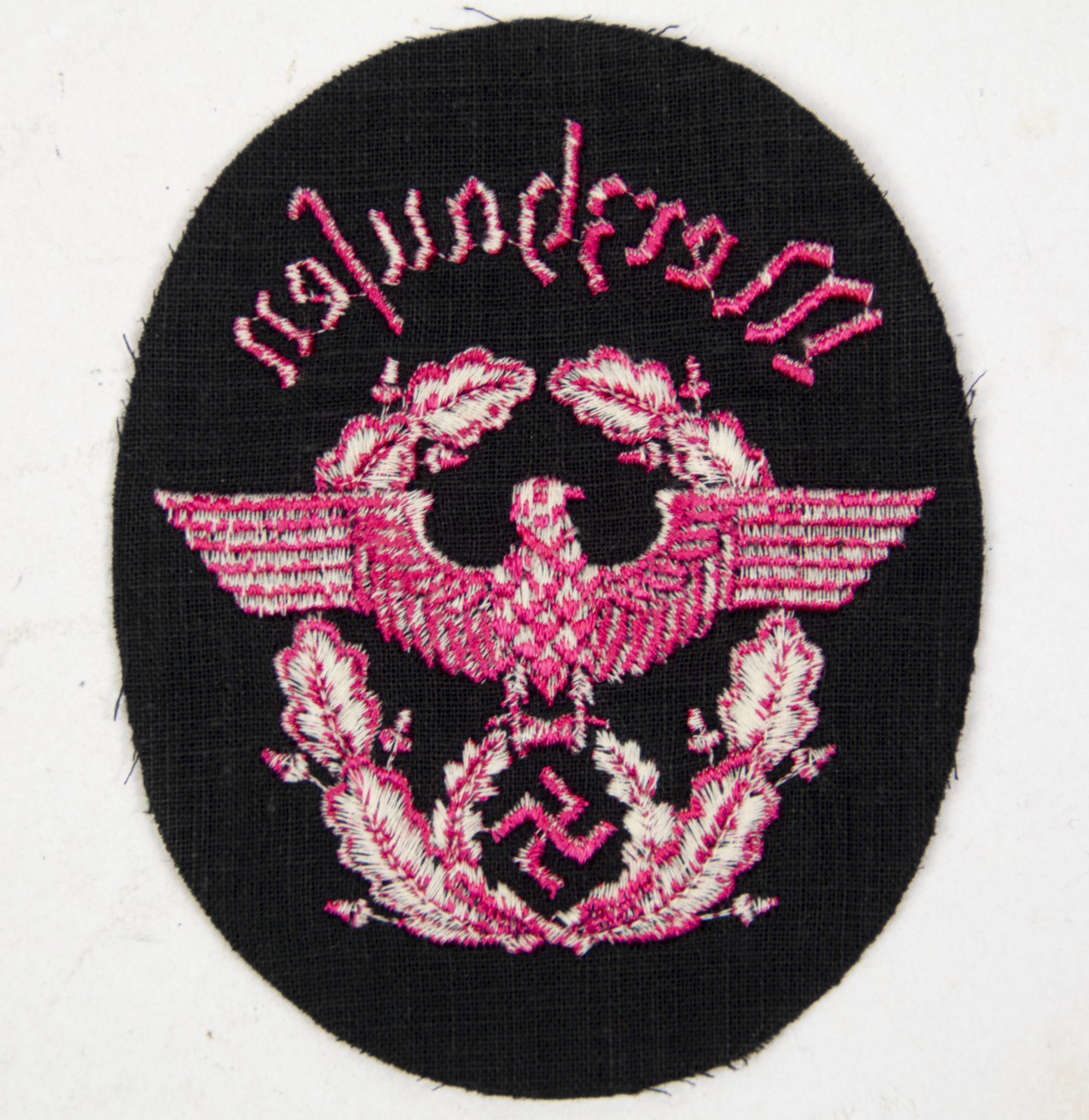 Ärmelabzeichen der Feuerlöschpolizei von Merzhausen (2) Ärmelabzeichen der Feuerlöschpolizei von Merzhausen