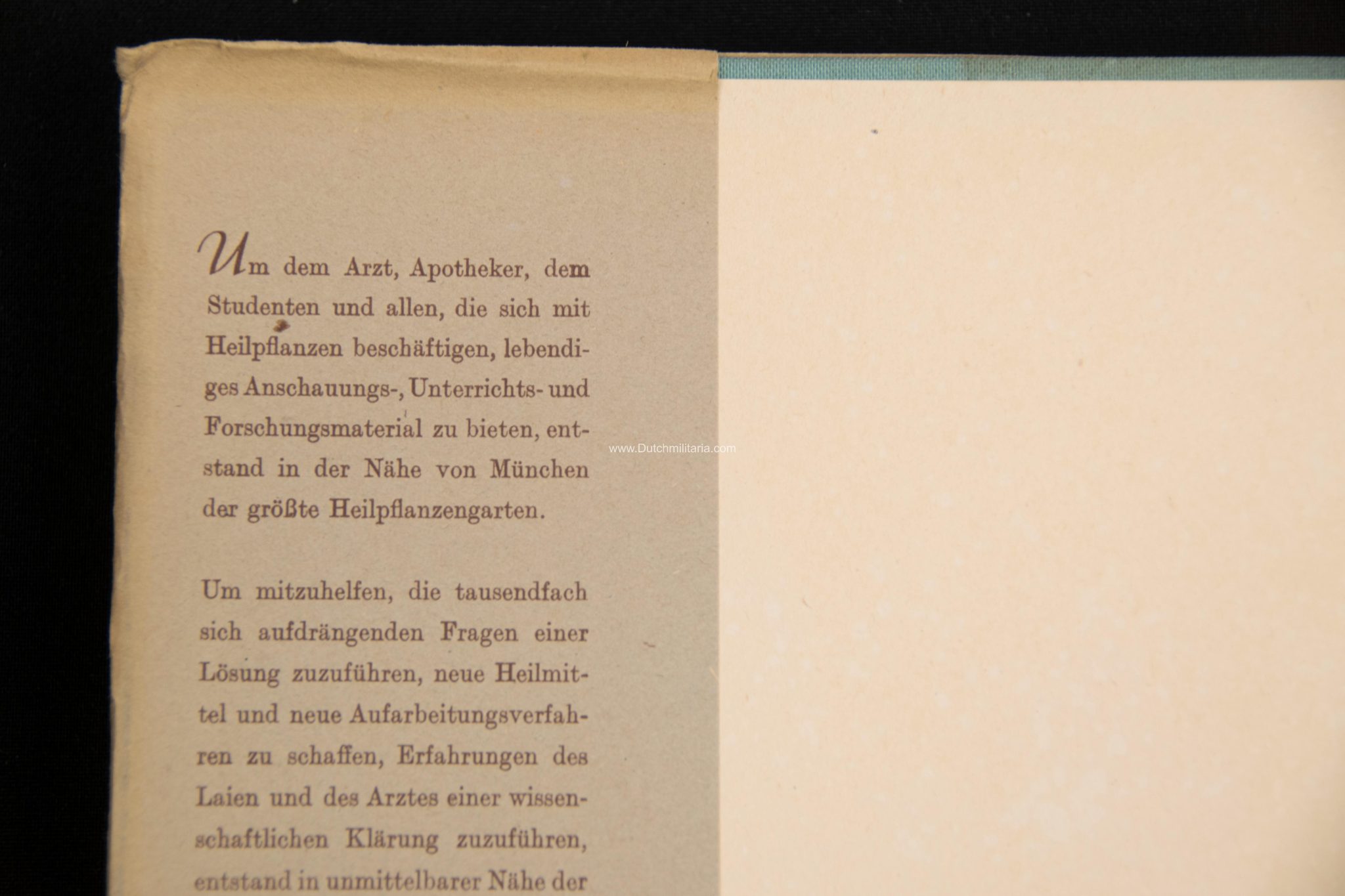 (Book) SS Der Kräutergarten + Dustjacket- Nordland Verlag (1940) - EXTREMELY RARE
