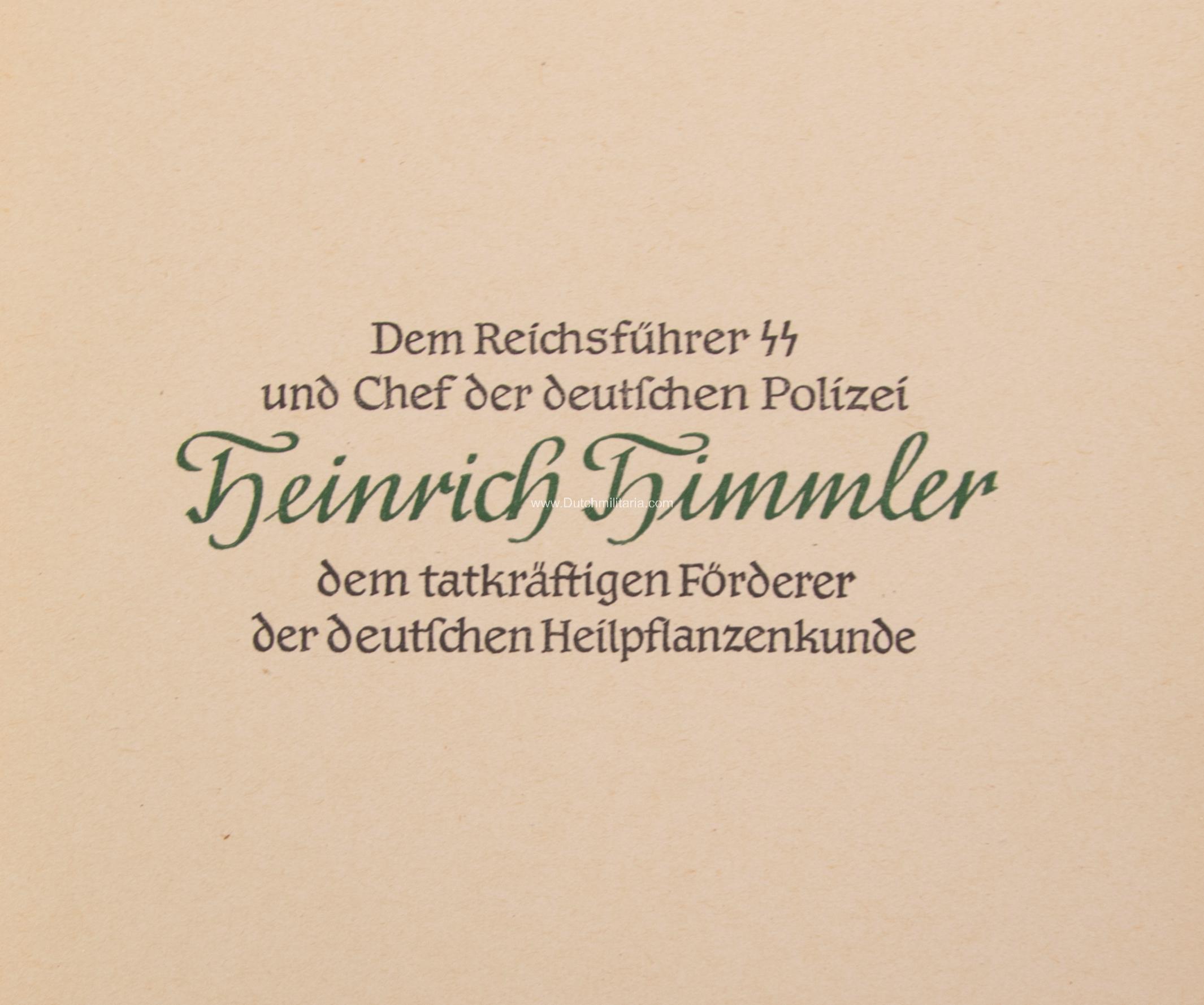 (Book) SS Der Kräutergarten + Dustjacket- Nordland Verlag (1940) - EXTREMELY RARE