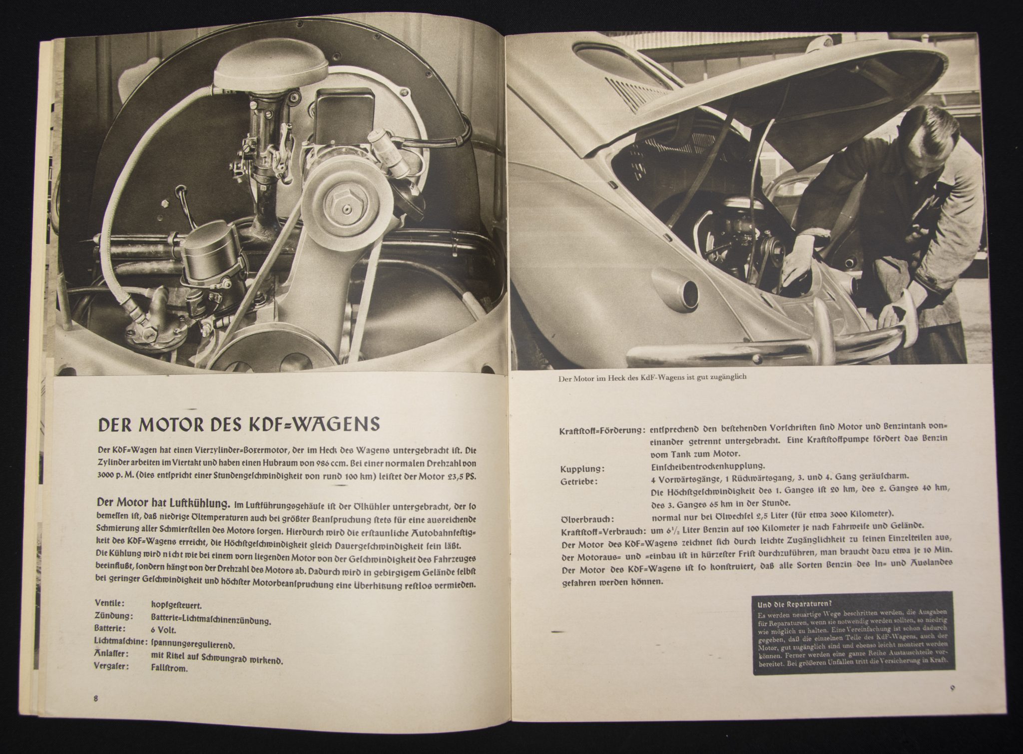 (Booklet) Dein KdF-Wagen (Volkswagen) Der KdF-Wagen - vollzogener Wille des Führers (1936)