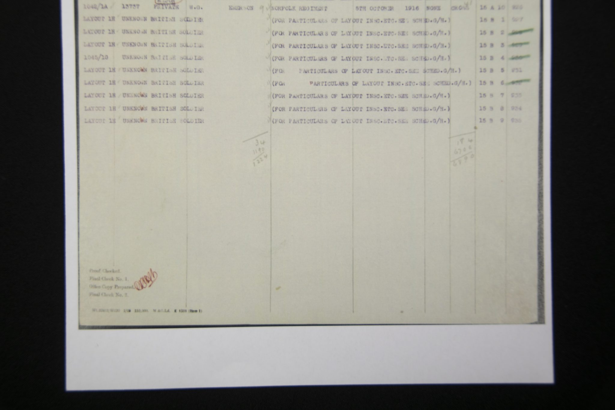 (British Army) First Day of the Somme 1 July 1916 - 1914-15 Star of Company Serjeant Major William Rawley, 17691, 9th Bn., Royal Inniskilling Fusiliers - Image 17