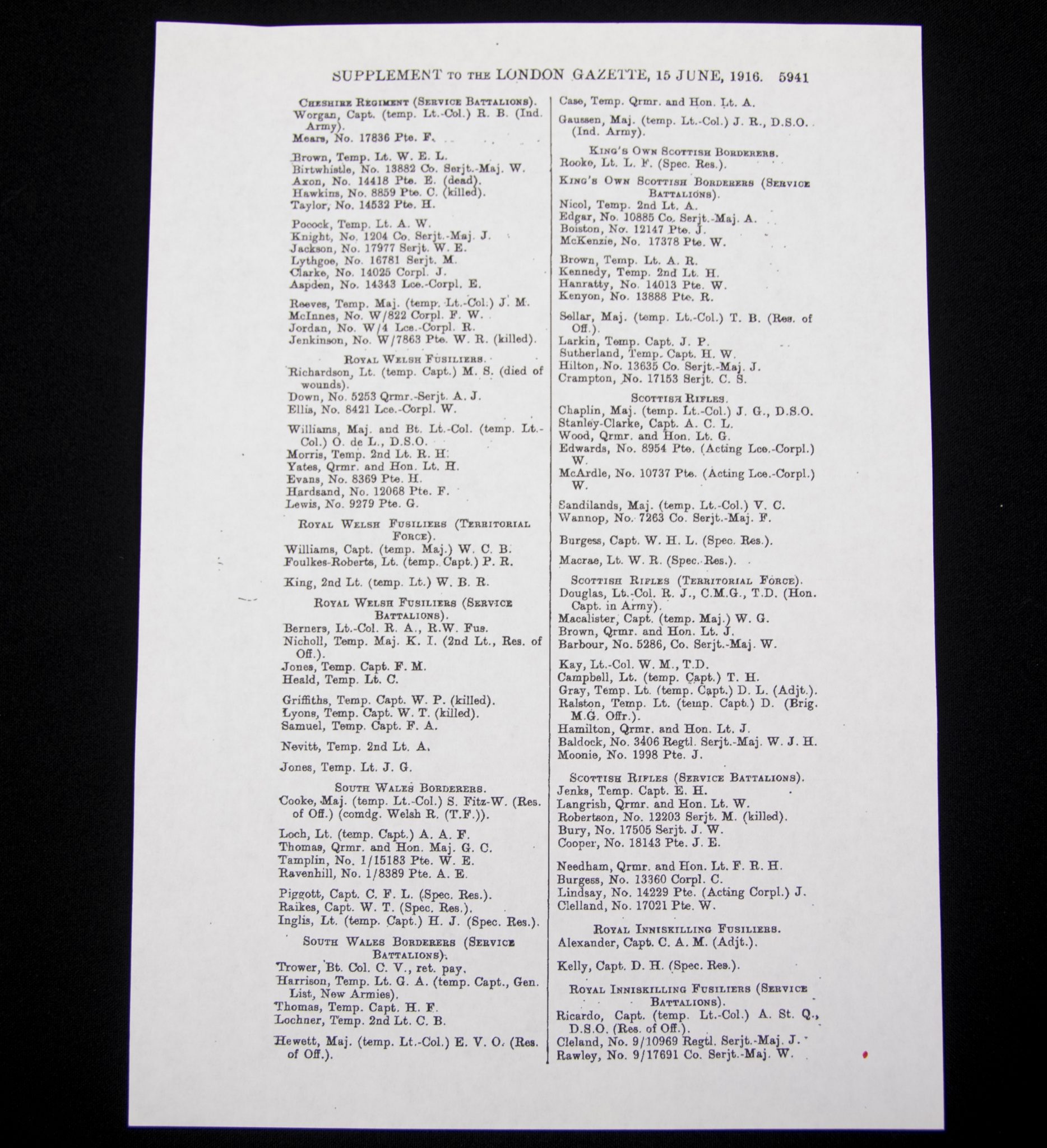 (British Army) First Day of the Somme 1 July 1916 - 1914-15 Star of Company Serjeant Major William Rawley, 17691, 9th Bn., Royal Inniskilling Fusiliers - Image 21