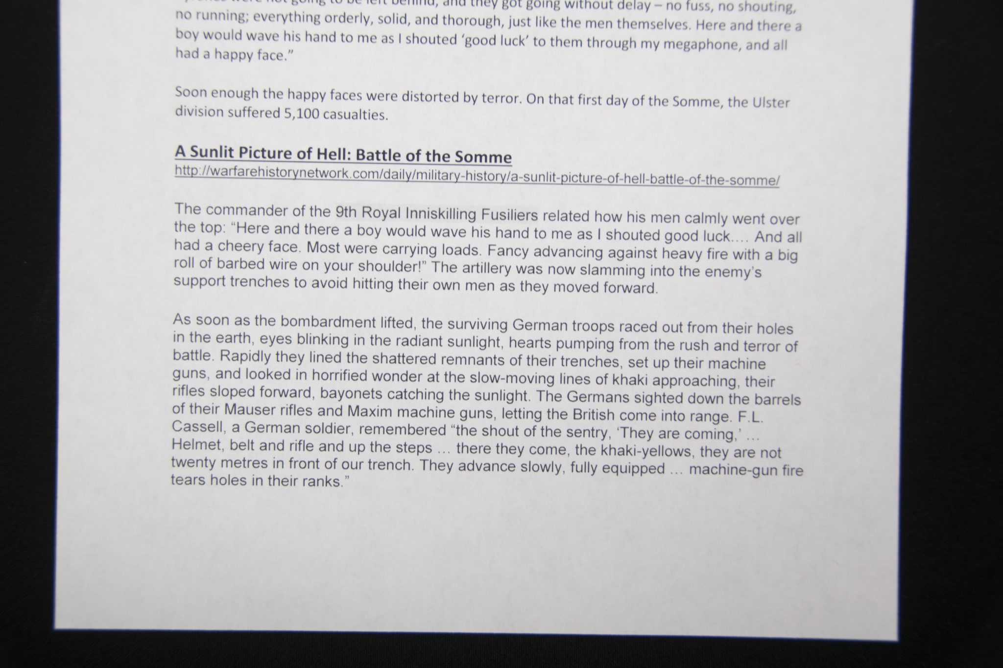 (British Army) First Day of the Somme 1 July 1916 - 1914-15 Star of Company Serjeant Major William Rawley, 17691, 9th Bn., Royal Inniskilling Fusiliers - Image 28