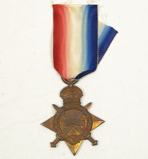 (British Army) First Day of the Somme 1 July 1916 - 1914-15 Star of Company Serjeant Major William Rawley, 17691, 9th Bn., Royal Inniskilling Fusiliers