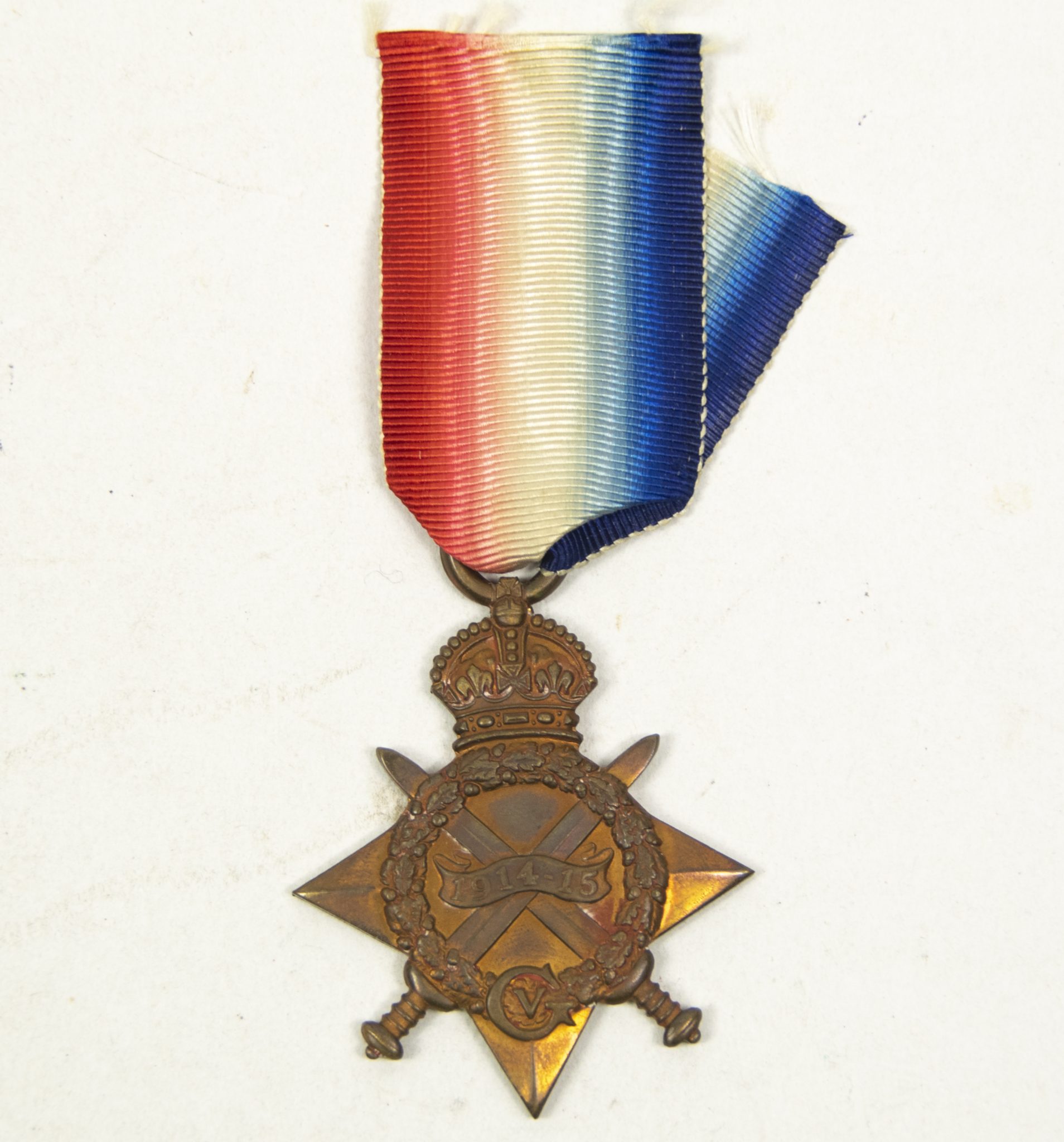 (British Army) First Day of the Somme 1 July 1916 – 1914-15 Star of Company Serjeant Major William Rawley, 17691, 9th Bn., Royal Inniskilling Fusiliers (3)