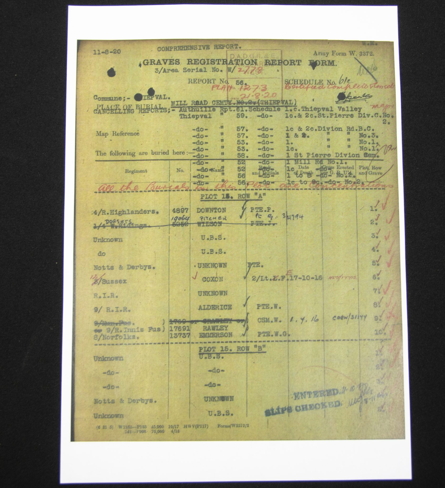 (British Army) First Day of the Somme 1 July 1916 - 1914-15 Star of Company Serjeant Major William Rawley, 17691, 9th Bn., Royal Inniskilling Fusiliers - Image 33