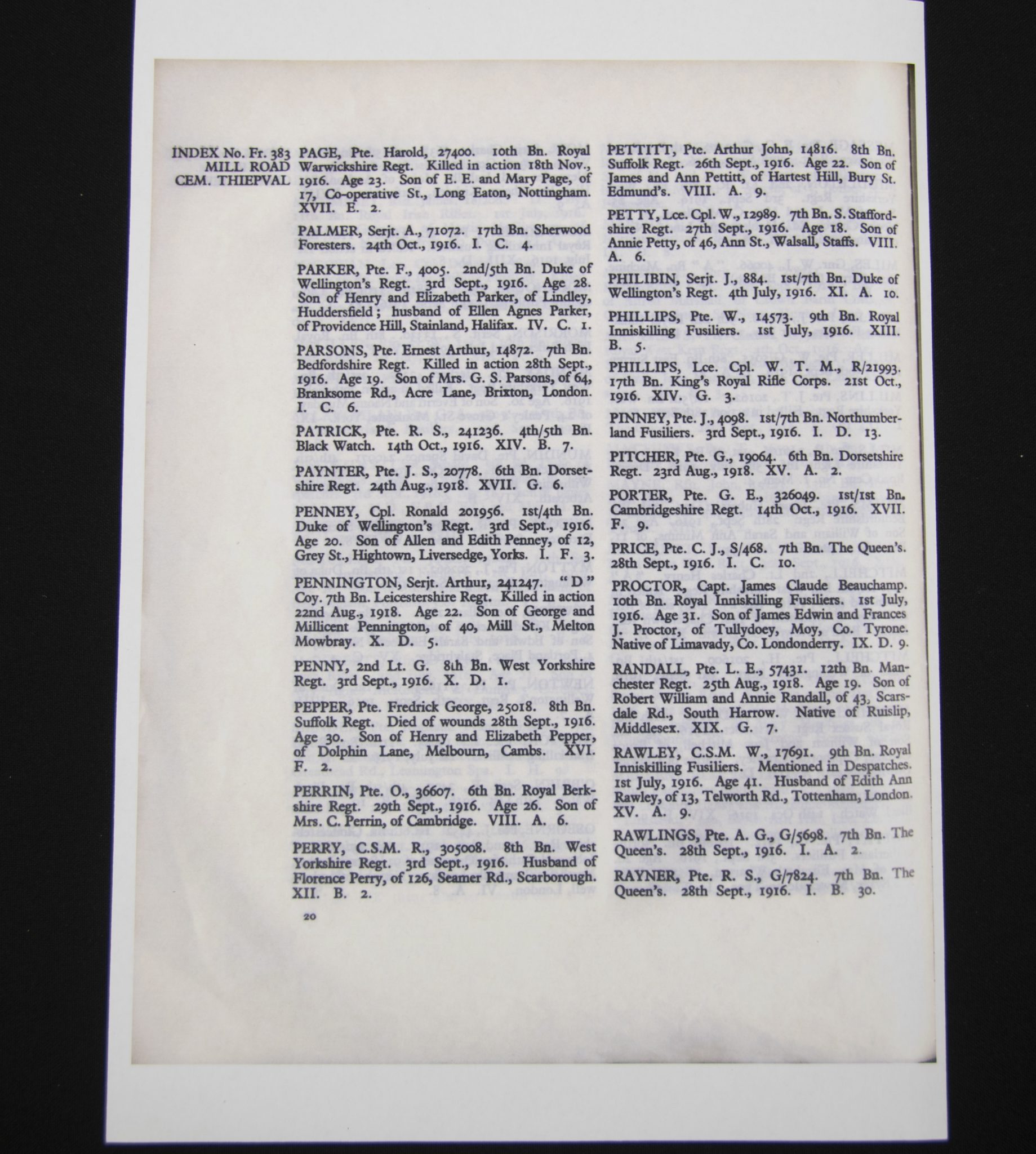 (British Army) First Day of the Somme 1 July 1916 - 1914-15 Star of Company Serjeant Major William Rawley, 17691, 9th Bn., Royal Inniskilling Fusiliers - Image 37